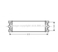 Интеркулер AVA QUALITY COOLING RT4089 RT4089 AVA QUALITY COOLING - купить в магазине запчастей по Украине