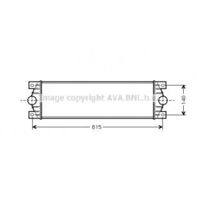 Интеркулер RT4089 AVA QUALITY COOLING - купить в магазине запчастей по Украине