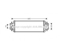 Интеркулер AVA QUALITY COOLING RT4328 RT4328 AVA QUALITY COOLING - купить в магазине запчастей по Украине
