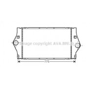 Интеркулер AVA QUALITY COOLING RT4363 RT4363 AVA QUALITY COOLING - купить в магазине запчастей по Украине