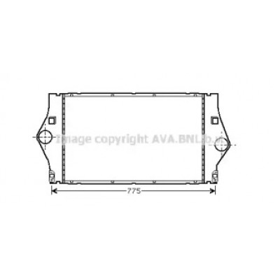 Интеркулер RT4363 AVA QUALITY COOLING - купить в магазине запчастей по Украине