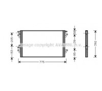 RT5366 AVA QUALITY COOLING - купить в магазине запчастей по Украине