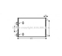 Конденсатор, кондиционер AVA QUALITY COOLING RT5422 RT5422 AVA QUALITY COOLING - купить в магазине запчастей по Украине