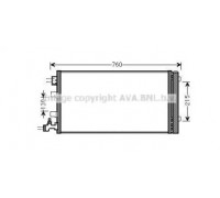 Конденсатор, кондиционер AVA QUALITY COOLING RT5449D RT5449D AVA QUALITY COOLING - купить в магазине запчастей по Украине