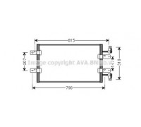 Конденсатор, кондиционер AVA QUALITY COOLING RT5451 RT5451 AVA QUALITY COOLING - купить в магазине запчастей по Украине