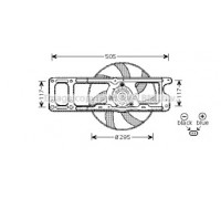 RT7537 AVA QUALITY COOLING - купить в магазине запчастей по Украине