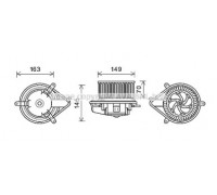 Электродвигатель, вентиляция салона AVA QUALITY COOLING RT8512 RT8512 AVA QUALITY COOLING - купить в магазине запчастей по Украине