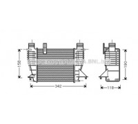 RTA4338 AVA QUALITY COOLING - купить в магазине запчастей по Украине