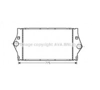Интеркулер AVA QUALITY COOLING RTA4363 RTA4363 AVA QUALITY COOLING - купить в магазине запчастей по Украине