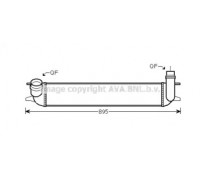 Интеркулер AVA QUALITY COOLING RTA4462 RTA4462 AVA QUALITY COOLING - купить в магазине запчастей по Украине