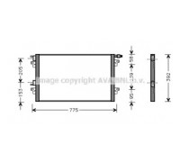 RTA5280 AVA QUALITY COOLING - купить в магазине запчастей по Украине