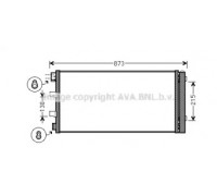 Конденсатор, кондиционер AVA QUALITY COOLING RTA5475D RTA5475D AVA QUALITY COOLING - купить в магазине запчастей по Украине