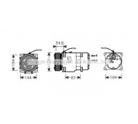 RTAK402 AVA QUALITY COOLING - купить в магазине запчастей по Украине