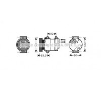 Компрессор, кондиционер AVA QUALITY COOLING RTK369 RTK369 AVA QUALITY COOLING - купить в магазине запчастей по Украине