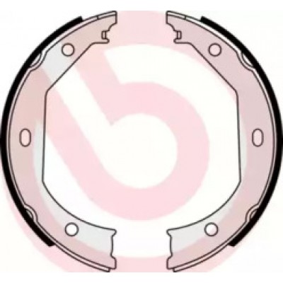 Комплект тормозных колодок, стояночная тормозная система S06509 BREMBO - купить в магазине запчастей по Украине