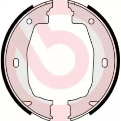 Комплект тормозных колодок, стояночная тормозная система S06510 BREMBO - купить в магазине запчастей по Украине