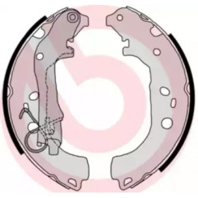 Комплект тормозных колодок S23518 BREMBO - купить в магазине запчастей по Украине