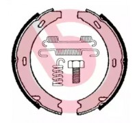 Комплект тормозных колодок, стояночная тормозная система BREMBO S 50 507 S50507 BREMBO - купить в магазине запчастей по Украине
