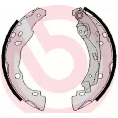 Комплект тормозных колодок S68525 BREMBO - купить в магазине запчастей по Украине