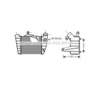 SA4019 AVA QUALITY COOLING - купить в магазине запчастей по Украине