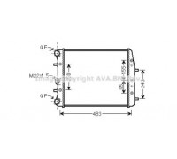 SAA2005 AVA QUALITY COOLING - купить в магазине запчастей по Украине