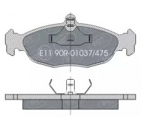 Комплект тормозных колодок, дисковый тормоз SCT Germany SP 252 PR SP252PR SCT Germany - купить в магазине запчастей по Украине
