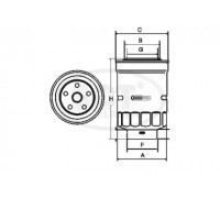 Топливный фильтр SCT Germany ST 306 ST306 SCT Germany - купить в магазине запчастей по Украине