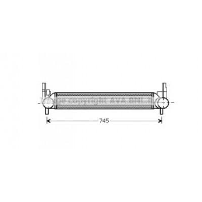 Интеркулер STA4039 AVA QUALITY COOLING - купить в магазине запчастей по Украине