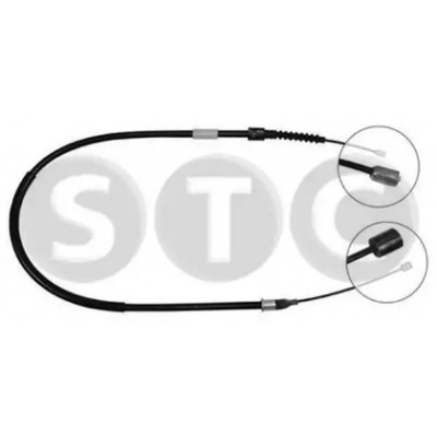 Трос, стояночная тормозная система T480169 STC - купить в магазине запчастей по Украине