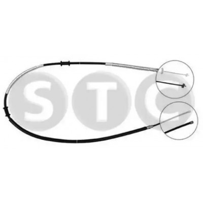 Трос, стояночная тормозная система T481360 STC - купить в магазине запчастей по Украине