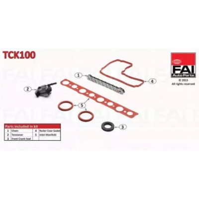 Комплект цели привода распредвала TCK100 FAI AutoParts - купить в магазине запчастей по Украине