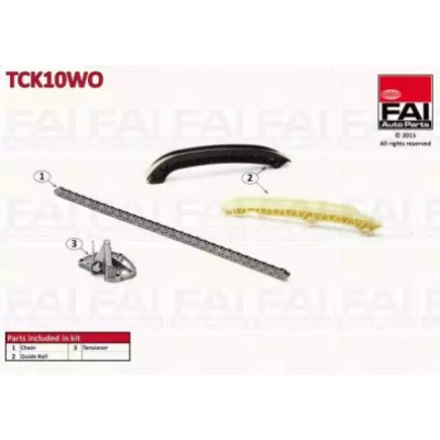 Комплект цели привода распредвала TCK10WO FAI AutoParts - купить в магазине запчастей по Украине