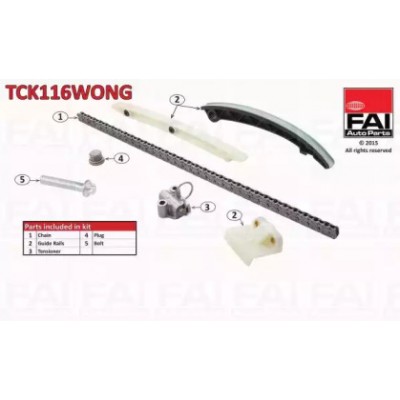Комплект цели привода распредвала TCK116WONG FAI AutoParts - купить в магазине запчастей по Украине