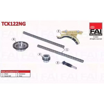 Комплект цели привода распредвала TCK122NG FAI AutoParts - купить в магазине запчастей по Украине
