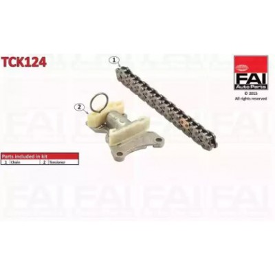 Комплект цели привода распредвала TCK124 FAI AutoParts - купить в магазине запчастей по Украине