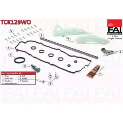 Комплект цели привода распредвала TCK129WO FAI AutoParts - купить в магазине запчастей по Украине