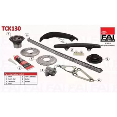 Комплект цели привода распредвала TCK130 FAI AutoParts - купить в магазине запчастей по Украине