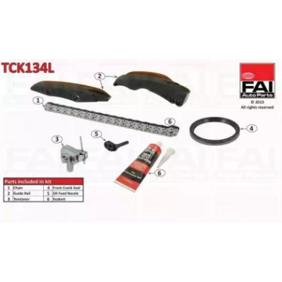 Комплект цели привода распредвала TCK134L FAI AutoParts - купить в магазине запчастей по Украине