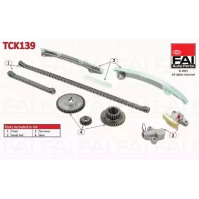 Комплект цели привода распредвала TCK139 FAI AutoParts - купить в магазине запчастей по Украине