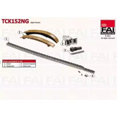 Комплект цели привода распредвала TCK152NG FAI AutoParts - купить в магазине запчастей по Украине