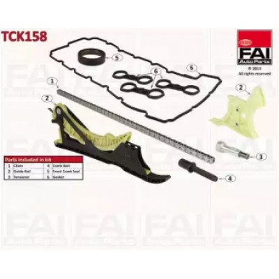 Комплект цели привода распредвала TCK158 FAI AutoParts - купить в магазине запчастей по Украине