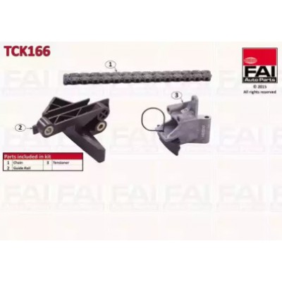 Комплект цели привода распредвала TCK166 FAI AutoParts - купить в магазине запчастей по Украине