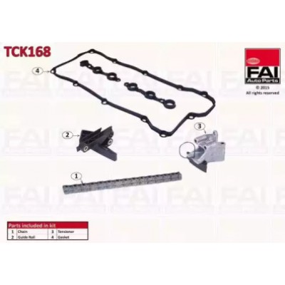 Комплект цели привода распредвала TCK168 FAI AutoParts - купить в магазине запчастей по Украине