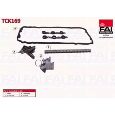 Комплект цели привода распредвала TCK169 FAI AutoParts - купить в магазине запчастей по Украине