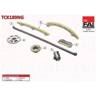 Комплект цели привода распредвала TCK189NG FAI AutoParts - купить в магазине запчастей по Украине