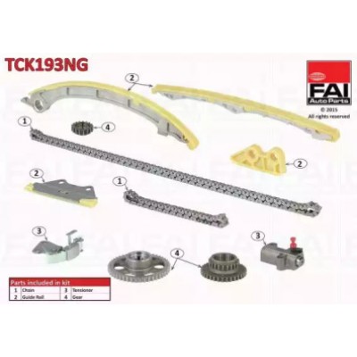 Комплект цели привода распредвала TCK193NG FAI AutoParts - купити в магазині запчастин по Україні