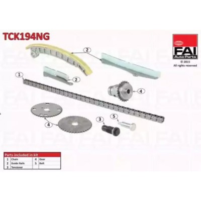 Комплект цели привода распредвала TCK194NG FAI AutoParts - купить в магазине запчастей по Украине