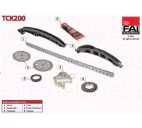Комплект цели привода распредвала FAI AutoParts TCK200 TCK200 FAI AutoParts - купить в магазине запчастей по Украине