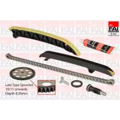 Комплект цели привода распредвала TCK208L FAI AutoParts - купить в магазине запчастей по Украине