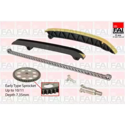 Комплект цели привода распредвала TCK208NG FAI AutoParts - купить в магазине запчастей по Украине